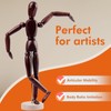 Falling in Art 12Inch Drawing Mannequin, Wooden Human Model for