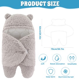 Auirshiky Baby First Equipment Newborn, First Equipment for Newborns, Swaddling Bag Baby 0-6 Months, Newborn Set, Changing Bags, First Equipment Newborn, Baby Sleeping Bags, pessimistic