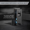 ULTRAFIRE Flashlight Holder for Duty Belt, Tactical Rotatable MOLLE Torch