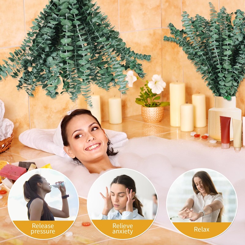 22 PCS Dried Eucalyptus Bundle for Shower - 17" Large