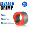 Pro100-Pack EFIELD 1/2" Pex Copper Crimp Rings With End Stop,