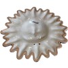 Fine Crafts Imports Talavera Ceramic Sun Face Wall Sculpture, Orange,