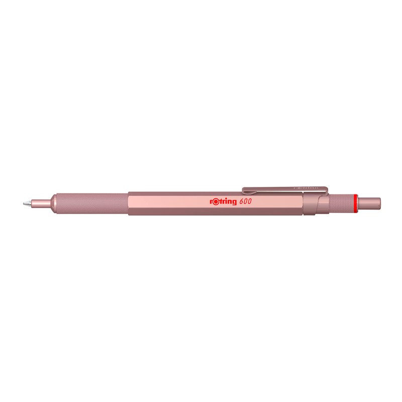 rOtring RO 600 ROSEGOLD BP M BLK GB