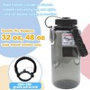 LUTQ 2 Packs Cap Strap for 32oz Wide Mouth Nalgene