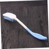 FOMIYES Scalp Massage Hair Comb Long Handle Bend Plastic Comb