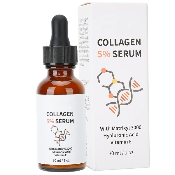 Collagen Anti-Ageing Serum Skin Repair Solution for Moisturising Anti-Ageing Care for All Skin Types 30 ml