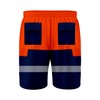 TORO ACTIVA 8 Pockets Mens Reflective High Visibility Hi Viz