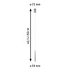 Paulmann 709.29 Gutta Pendant Light LED 1 x 7 W