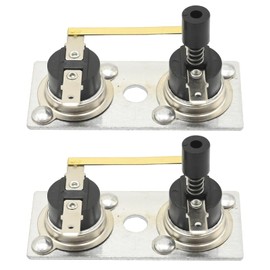 ZUDKSUY 2 Pack 232306 120V RV Water Heater Thermostat Switch, Replacement for Suburban SW6DE SW10DE SW12DE Models