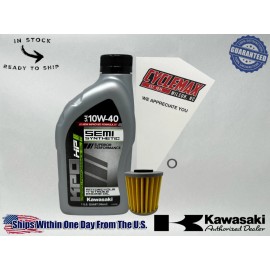Kawasaki Cyclemax Semi-Synthetic KPO Oil Change Kit fits 2021-2025 Kawasaki KX250