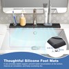 DK177 Faucet Mat for Kitchen Sink - Water Absorbing Stone