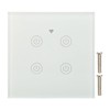 WiFi Smart Wall Light Switch Tempered Glass Remote Control Wireless