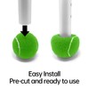 Magicorange 4 PCS Precut Walker Tennis Balls for Furniture Legs