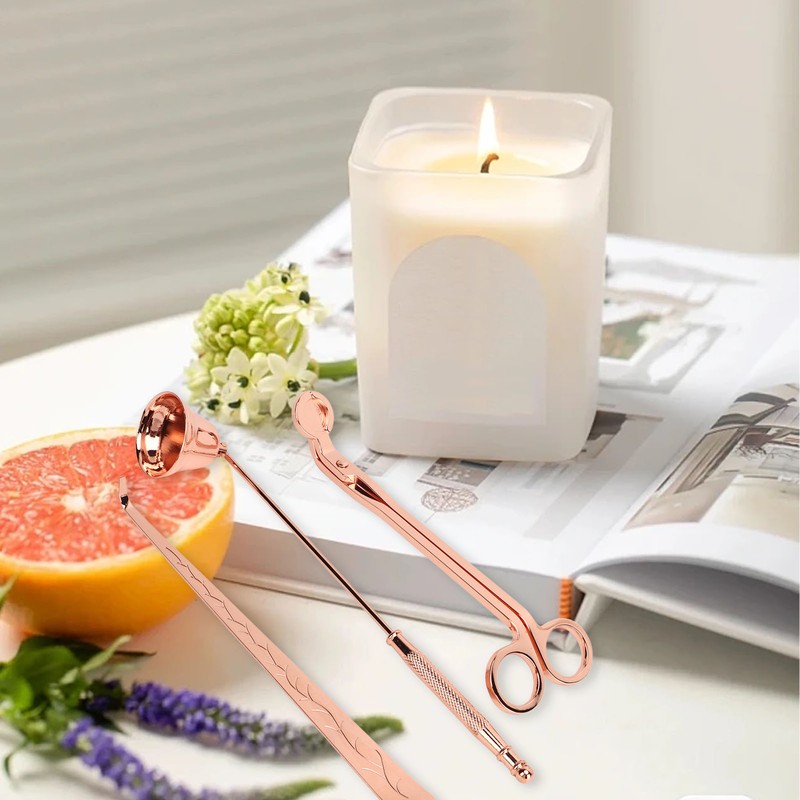 3pcs Candle Wick Trimmer Set Wick Trimmer Candle Snuffer Wick