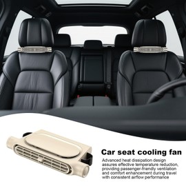 USB Car Cooling Fans for Backseat, Car Seat Cooling Fan, 3 Speeds Quiet headrest Neck Fan, Space-Saving Electric Air Circulation Fan for Sedans, RVs, and Small