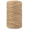 joycraft 6MM Jute Rope,164Feet Strong and Heavy Duty Jute Twine,