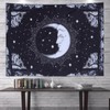Wall Hanging Tapestry MoonPattern Background Decoration for Living Room Bedroom(150x130cm