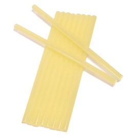 KAERKA 10PCS Yellow Dent Repair Glue Sticks,Paintless Dent Repair Tool PDR Glue Sticks for DIY Car Door,Hood,Hail Damage Repair.