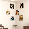 upsimples 8 Pack Vinyl Record Wall Mount Shelves, 12" Vinyl