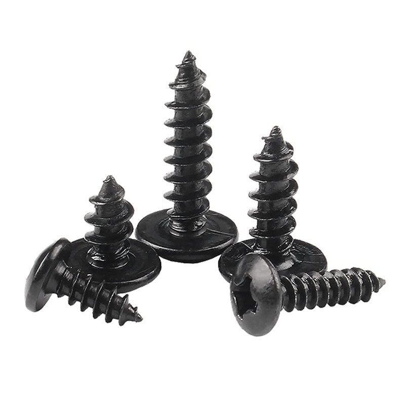 Oneyijun 20 Pcs M4 x 10mm Self Tapping Wood Screws