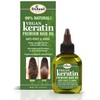 Difeel Vegan Keratin Premium Hair Oil - Anti Frizz &