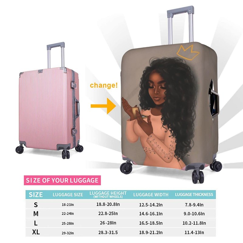 Dudietry Luggage protector suitcase cover luggage cover for Suitcase Washable