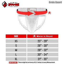 Boxing Groin Guard (Black, XL)