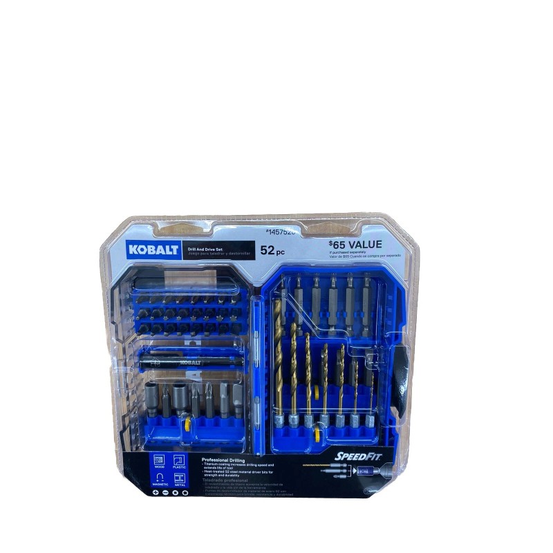 Kobalt 52 pc. Drill and Drive Set -1/4 in hex