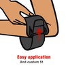 ACE Brand Tennis Elbow Support, Adjustable, Black, 1/Pack