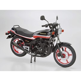 Aoshima 06267 Kawasaki KZ400M Z400GP '82 w/Custom Parts 1:12 Plastic Model Kit