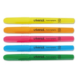 UNV08857 - Universal Pocket Clip Highlighter