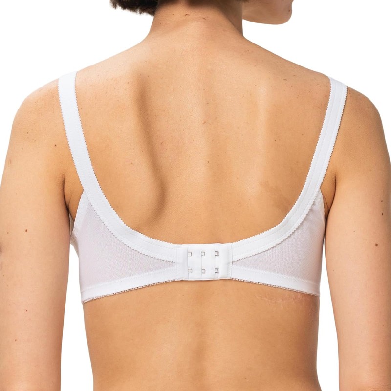Triumph Womens Doreen X Non-wired Bra, White, 40DD UK