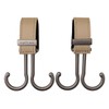 Regalo Baby Stroller Hooks, 360 Degree Rotation, Double Luggage Hanger,