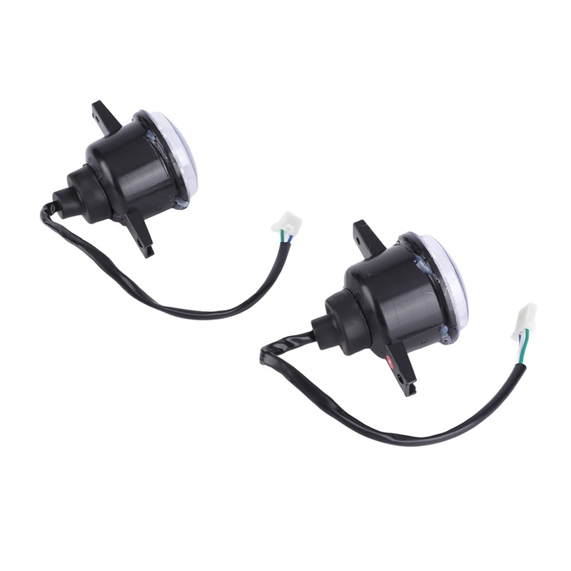 2pcs 12V LED Left Right HeadLight Lamp Fit for Bull