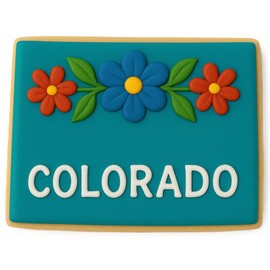 Colorado State 3.5 Inch Cookie Cutter from The Cookie Cutter Shop – Tin Plated Steel