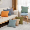 Lieson Decorative Cushion Living Room, Linen Cushion Covers, Set of