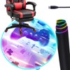 DEALZOOM Gaming Chair Mat RGB Gaming Lights (Galaxy Controller 47”)