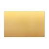 Brass Sheet, 4" x 6", 16 Gauge (1.5mm) Thickness, 99.9%