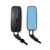 BREDUXSER 8mm 10mm Motorcycle Rectangle Rear View Side Mirrors compatible