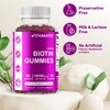 Vitamatic Biotin Gummies 10,000 mcg for Stronger Hair, Skin &
