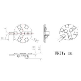 CBConcept 6XLEDG4SP9SMD-CW LED Disc Type G4 Base Lamp Side Pin with 9 High Power 5050SMD LEDs, 12V-24V AC/DC, JC G4 Bi-pin Bulb Replacement for RV Camper Trailer Boat Marine,2 Watt 115 Lumen - White Color (6000k) - 6 Bulbs