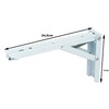 2 x Sturdy Folding Hinges Shelf Angle Folding Angle Stainless