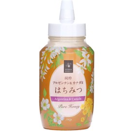 Nisshin Honey Pure Honey from Argentina & Canada, 25.4 oz (720 g)