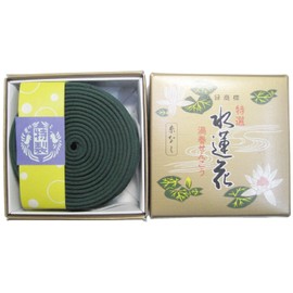 Awaji Umekodo Incense Sticks Approx. 12 Hours, 14 Rolls, 7 Days, No Safety Thread, Special Water Lotus Flowers, Uzumaki, 419 Days, First 7 Days, 49 Days, For Buddhist Altar, Night, Sleeping #837