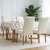 FORCHEER Waterproof Chair Covers for Dining Room Set of 6