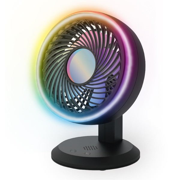 TOPLAND Desktop Fan, Illumination, FAN Gaming, 2025, Type-C Power Supply