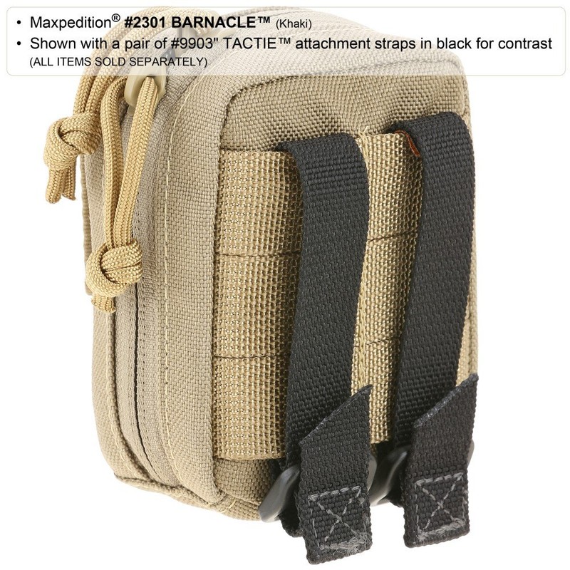 Maxpedition Barnacle Compact Utility Pouch (Black)