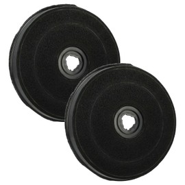 vhbw 2 x activated carbon filter compatible with Miele DA124, DA12455, DA126, DA130, DA14555DB, 4965500, 4965501, 4965502, 4965503 cooker hood