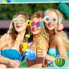 Flutesan 24 Pairs Luau Party Sunglasses Funny Hawaiian Tropical Glasses