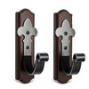 Wooden Tool Holder for Wall, Vertical Long Instrument Hangers Wall